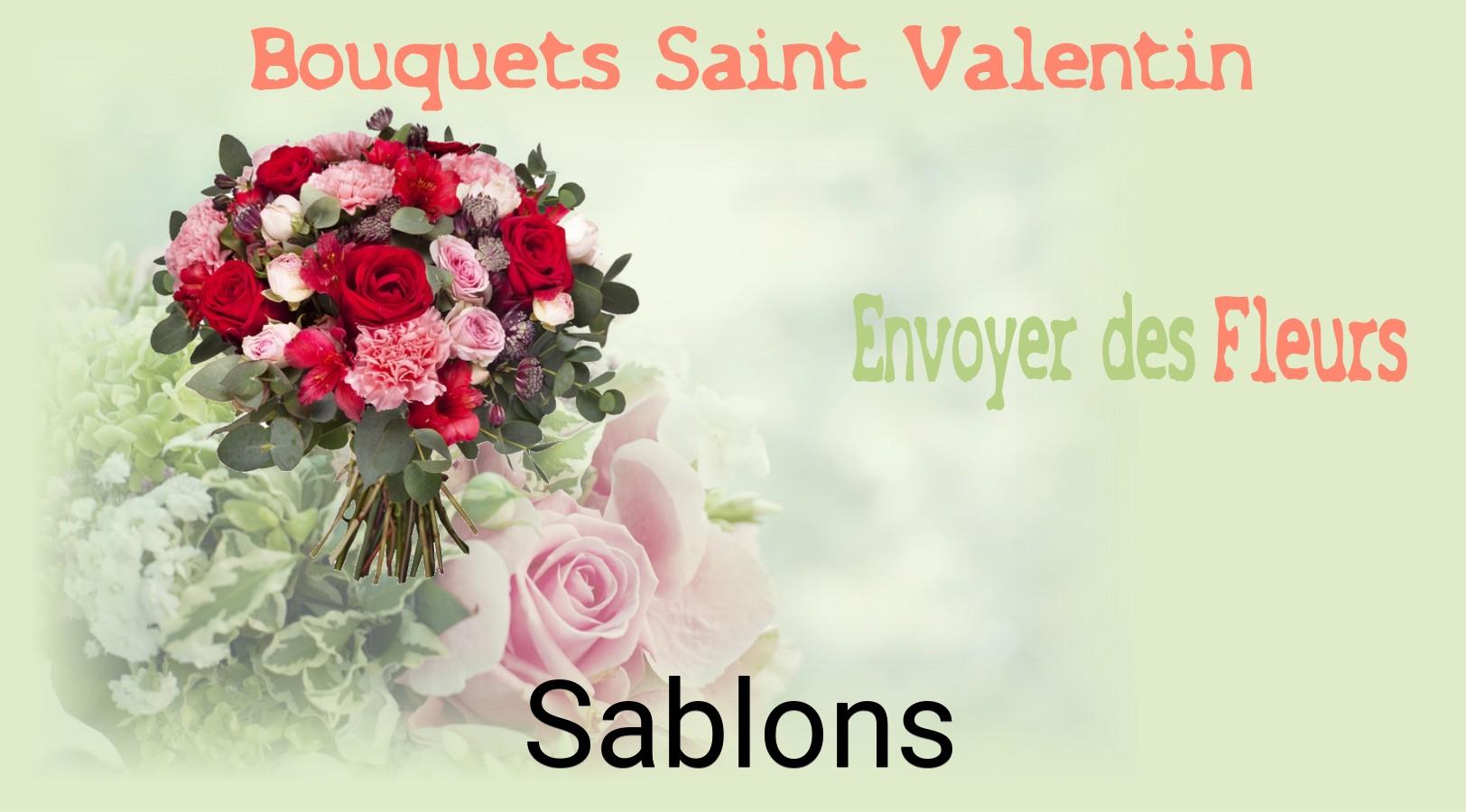 Roses de Saint-Valentin livrées à Sablons